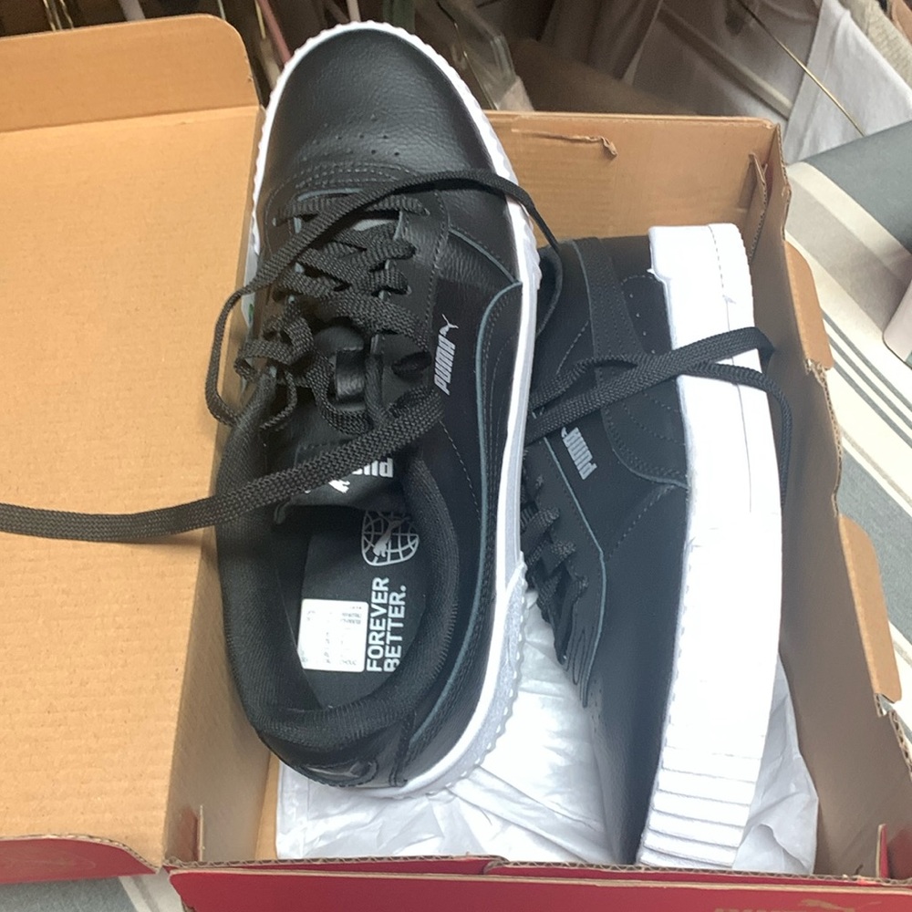 Black Puma Karina sneakers